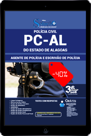 Apostila PC AL 2021 PDF Agente de Polícia Escrivão de Polícia