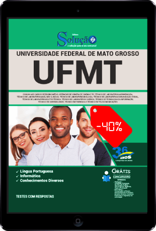 Apostila Concurso UFMT 2021 PDF Grátis Ensino Médio