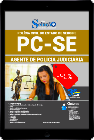 Apostila Concurso PC SE 2021 PDF Grátis Agente de Polícia