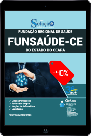 Apostila Funsaúde Ceará 2021 PDF Concurso Funsaúde CE