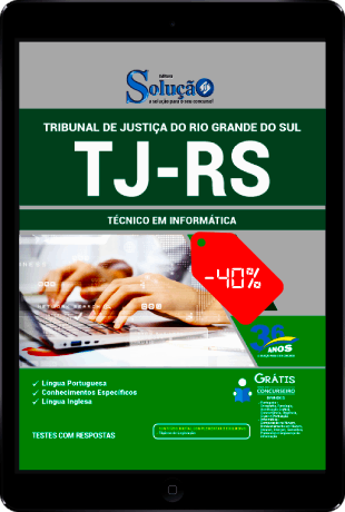 Apostila TJ RS 2021 PDF Download Técnico em Informática