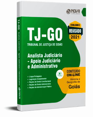 Apostila TJ GO 2021 PDF Download Grátis Concurso TJ GO 2021