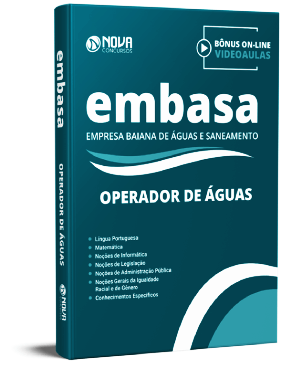 Apostila Concurso EMBASA 2021 Operador de Águas PDF Grátis