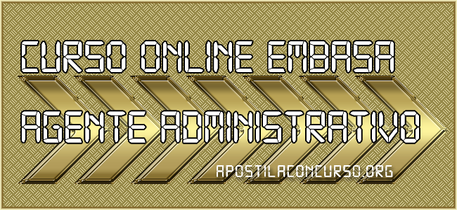 Curso Online EMBASA 2021 Agente Administrativo