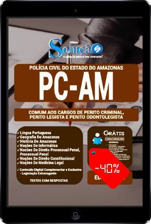 Apostila PC AM 2021 PDF Download Perito