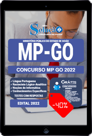 Apostila MP GO 2022 PDF Download Concurso MP GO 2022