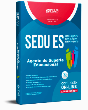 Apostila SEDU ES 2022 PDF Agente de Suporte Educacional