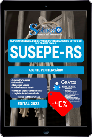 Apostila SUSEPE RS 2022 PDF Download Agente Penitenciário