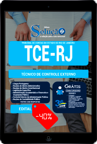 Apostila TCE RJ 2022 PDF Download Técnico Nível Médio