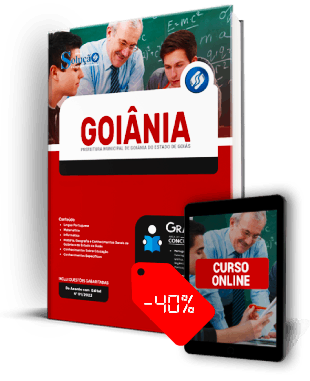 Apostila Prefeitura de Goiânia GO 2022 PDF e Impressa