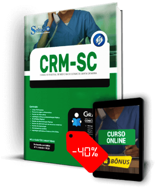 Apostila Concurso CRM SC 2022 PDF Download e Impressa