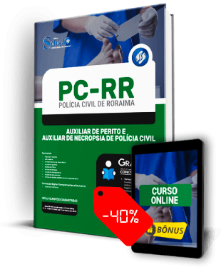 Apostila Concurso PC RR 2022 PDF Download Auxiliar de Perito e Auxiliar de Necropsia