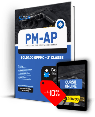 Apostila PM AP 2022 PDF e Impressa Concurso Soldado QPPMC