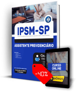 Apostila IPSM SP 2022 PDF Download Concurso IPSM SJC 2022 Assistente Previdenciário
