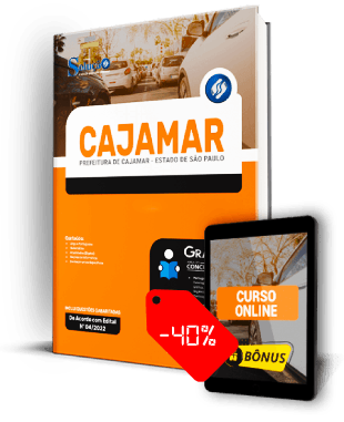 Apostila Prefeitura de Cajamar 2022 PDF Download e Impressa
