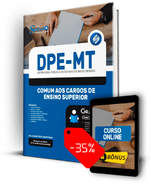 Apostila Concurso DPE MT 2022 PDF Download e Impressa Ensino Superior