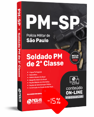 Apostila PM SP 2022 PDF e Impressa Concurso PM SP 2022 Editora Nova