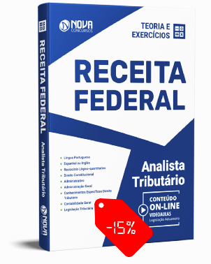 Apostila Receita Federal 2022 PDF Impressa Analista Tributário da Receita Federal Editora Nova
