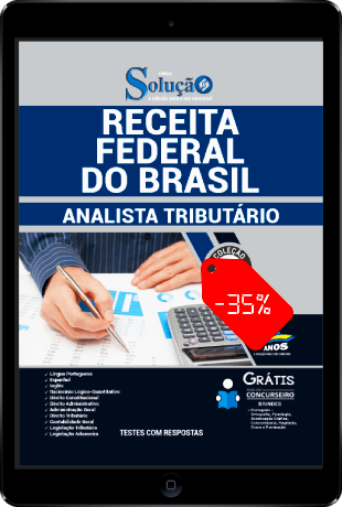 Apostila Receita Federal 2022 PDF Impressa Analista Tributário da Receita Federal Editora Solução
