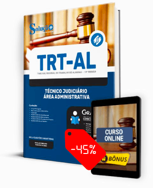 Apostila TRT AL 2022 PDF e Impressa Concurso TRT AL 2022