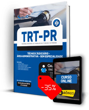 Apostila TRT PR 2022 PDF e Impressa Concurso TRT 9 Região 2022
