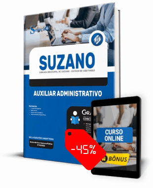 Apostila Concurso Câmara de Suzano SP 2022 PDF e Impressa