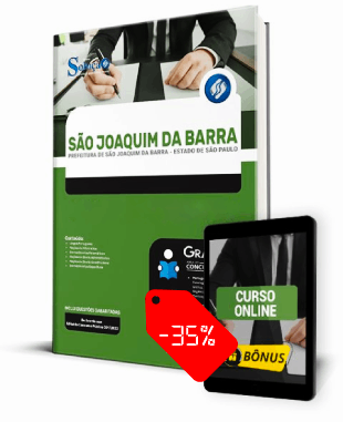 Apostila Concurso São Joaquim da Barra 2022 PDF e Impressa