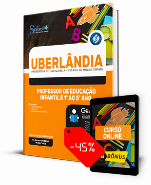 Apostila Concurso Uberlândia MG 2022 PDF e Impressa