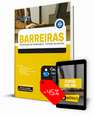 Apostila Prefeitura de Barreiras BA 2022 PDF e Impressa