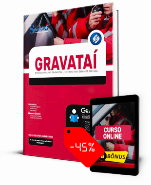 Apostila Prefeitura de Gravataí RS 2022 PDF e Impressa
