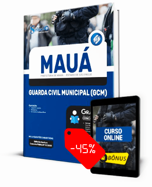 Apostila Prefeitura de Mauá SP 2022 PDF e Impressa Guarda Civil Municipal