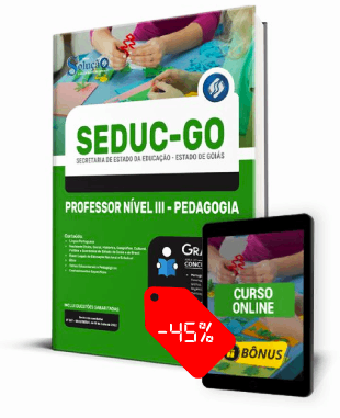 Apostila SEDUC GO 2022 PDF Download e Impressa Professor Pedagogia