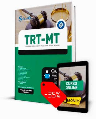 Apostila TRT MT 2022 PDF e Impressa Concurso TRT 23 Região
