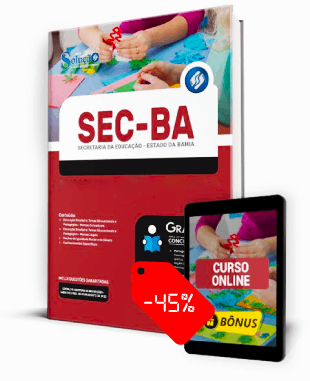 Apostila SEC BA 2022 PDF e Impressa Concurso SEC Bahia 2022