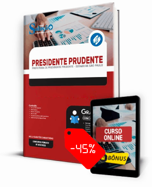 Apostila Concurso Presidente Prudente SP 2022 PDF Impressa