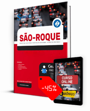 Apostila Prefeitura de São Roque SP 2022 PDF e Impressa