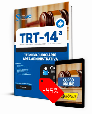 Apostila TRT14 2022 PDF Impressa Concurso TRT RO AC 2022