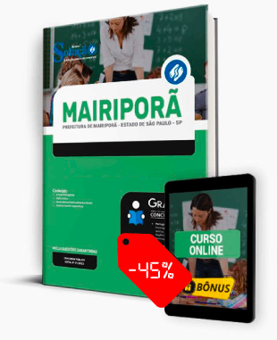 Apostila Prefeitura de Mairiporã SP 2022 PDF e Impressa