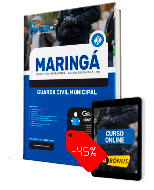 Apostila Prefeitura de Maringá PR 2022 PDF e Impressa