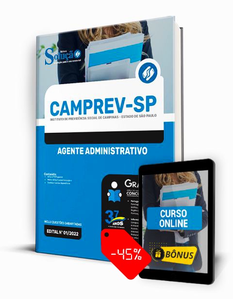 Apostila Concurso Camprev SP 2023 PDF Download e Impressa