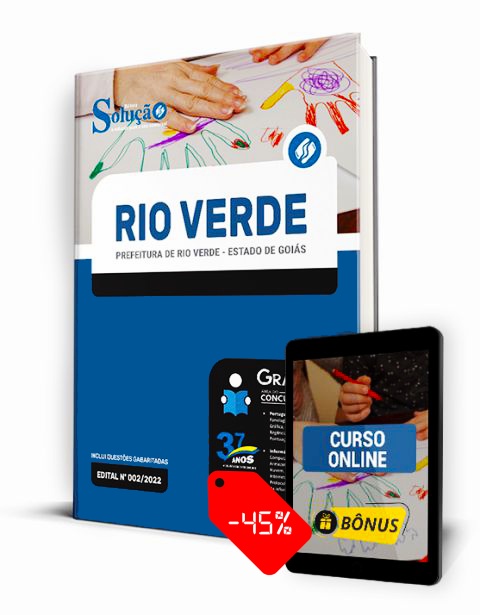 Apostila Concurso Prefeitura Rio Verde GO 2023 PDF Impressa