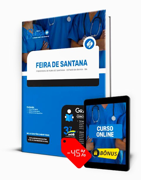 Apostila Prefeitura de Feira de Santana 2023 PDF e Impressa