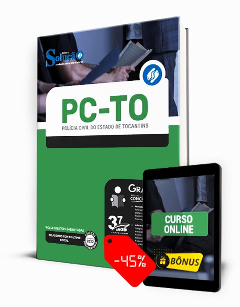 Apostila Concurso PC TO 2023 PDF Grátis Curso Online