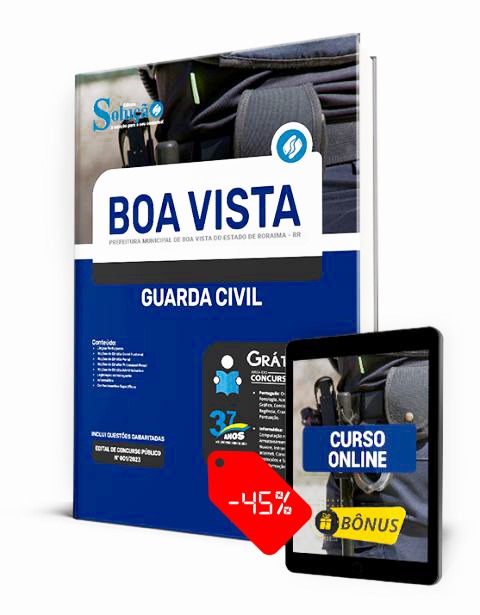 Apostila Concurso Prefeitura de Boa Vista 2023 PDF Grátis