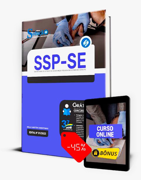 Apostila Concurso SSP SE 2023 PDF Grátis Curso Online