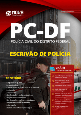 Apostila Concurso PC DF 2020 Escrivão de Polícia Grátis Cursos Online