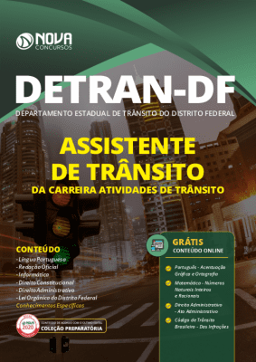 Apostila Concurso DETRAN DF 2020 Assistente de Trânsito Grátis Cursos Online