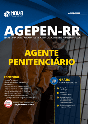 Apostila Concurso AGEPEN RR 2020 Agente Penitenciário Grátis Cursos Online