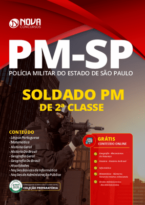 Apostila Concurso PM SP 2020 Soldado PM Grátis Cursos Online