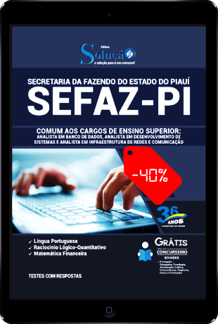 Apostila Concurso SEFAZ PI 2021 PDF Grátis Conteúdo Online